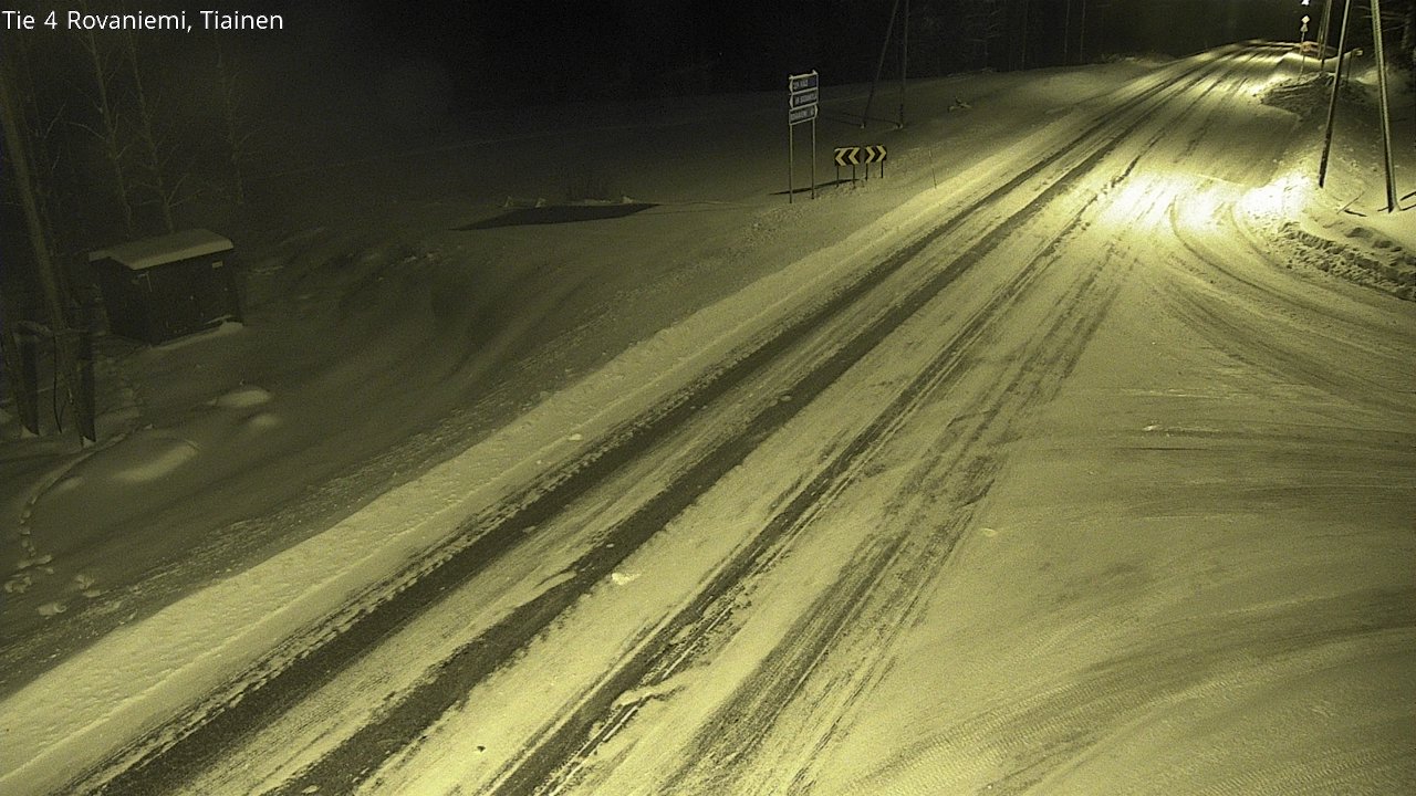 Kelikamerat Kuva Tie 4 Rovaniemi, Tiainen, Rovaniemi, Lappi