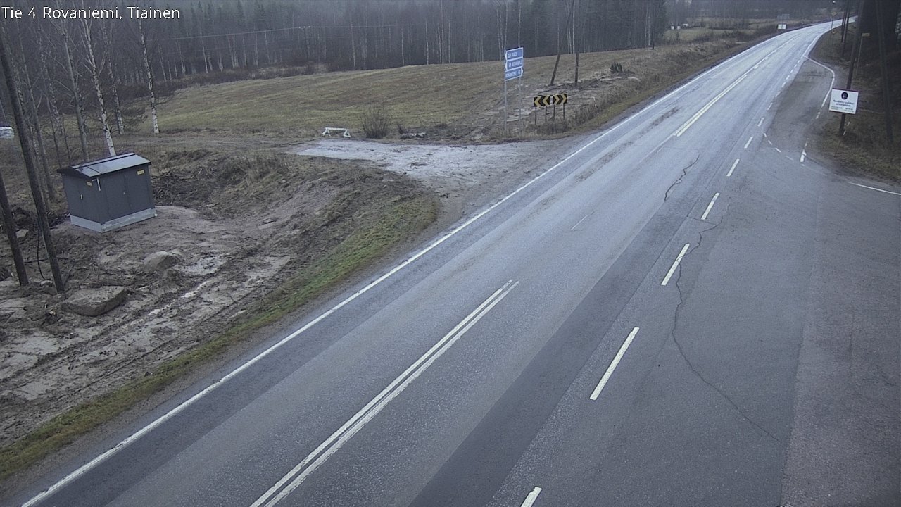 Kelikamerat Kuva Tie 4 Rovaniemi, Tiainen, Rovaniemi, Lappi