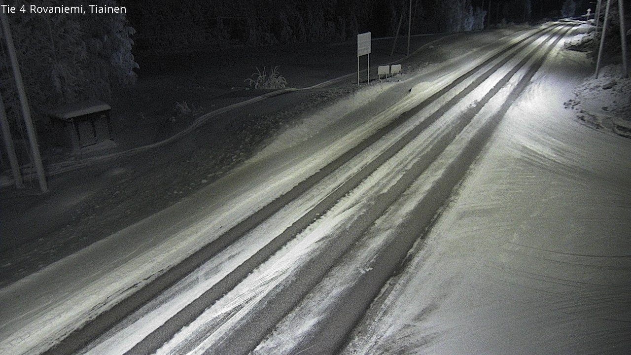 Kelikamerat Kuva Tie 4 Rovaniemi, Tiainen, Rovaniemi, Lappi