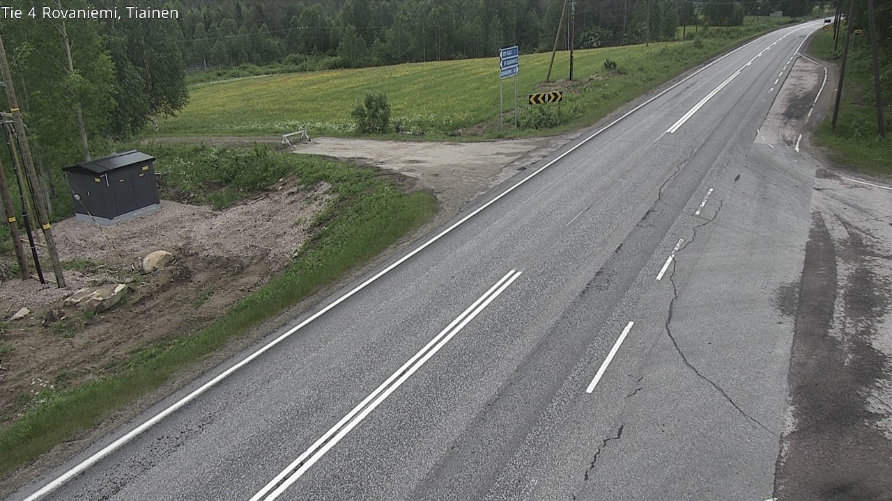 Kelikamerat Kuva Tie 4 Rovaniemi, Tiainen, Rovaniemi, Lappi