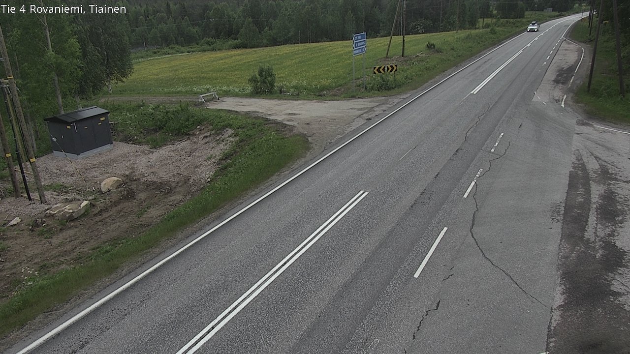 Kelikamerat Kuva Tie 4 Rovaniemi, Tiainen, Rovaniemi, Lappi