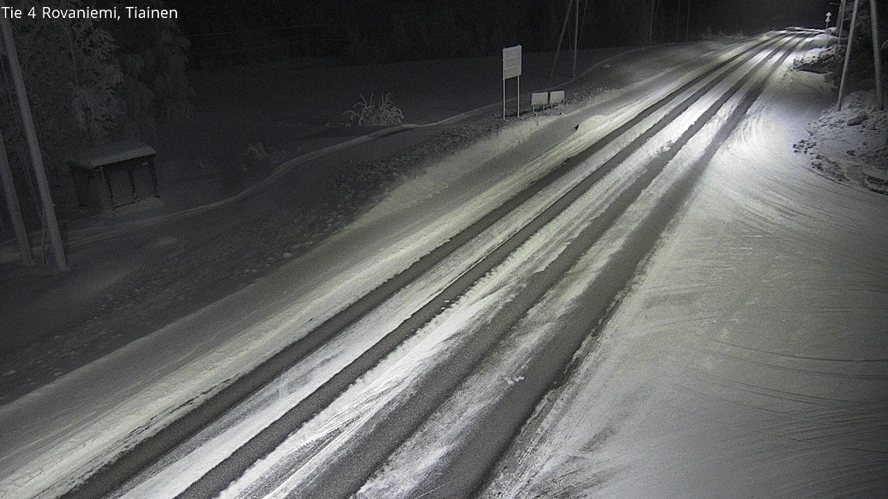 Kelikamerat Kuva Tie 4 Rovaniemi, Tiainen, Rovaniemi, Lappi