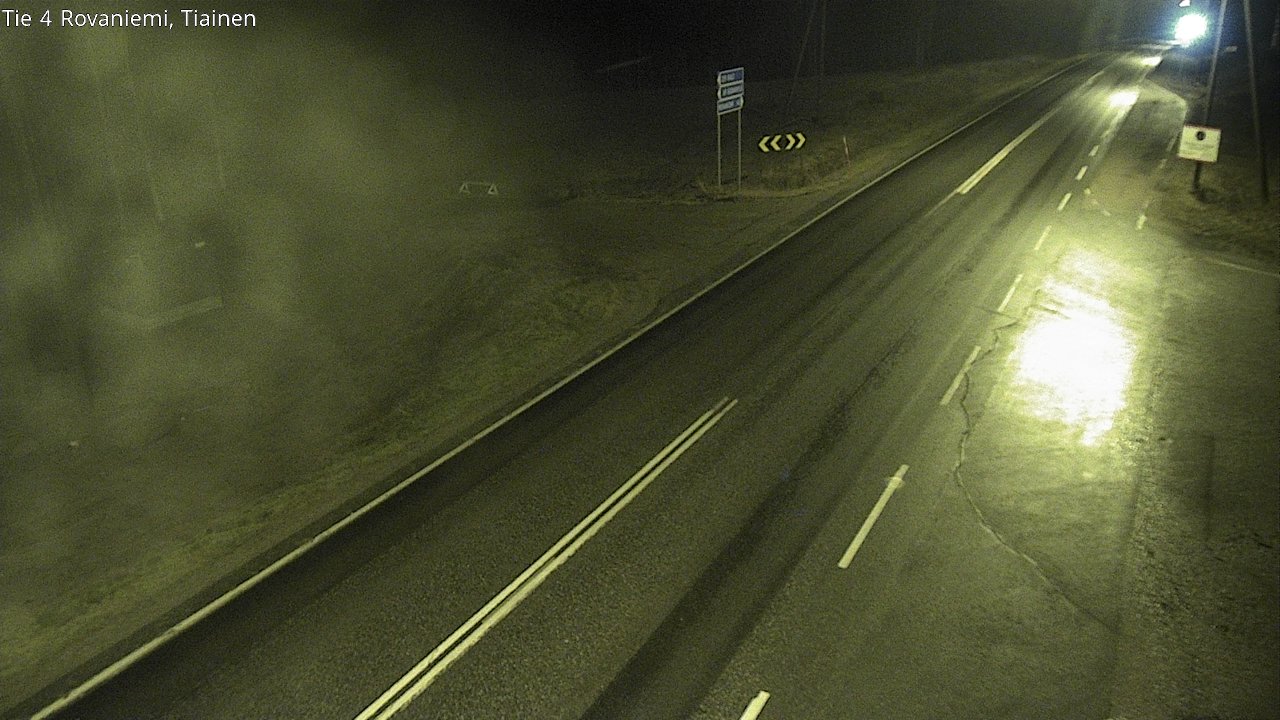 Kelikamerat Kuva Tie 4 Rovaniemi, Tiainen, Rovaniemi, Lappi