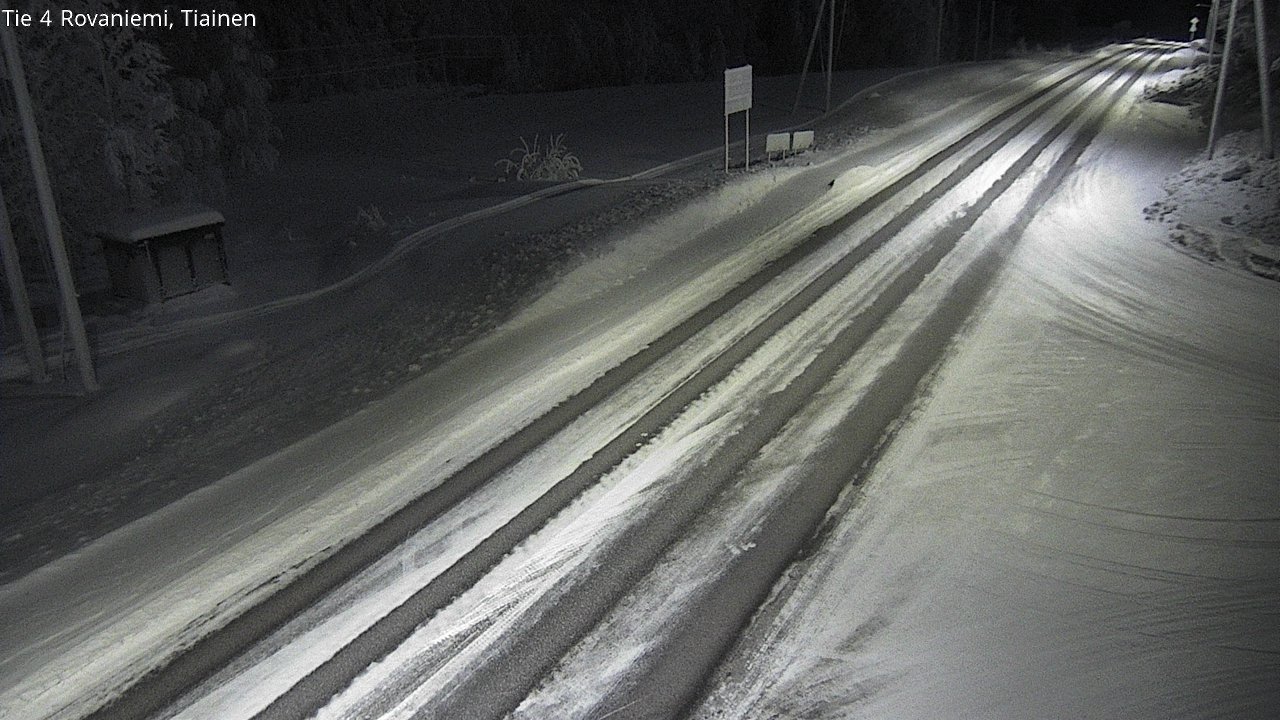 Kelikamerat Kuva Tie 4 Rovaniemi, Tiainen, Rovaniemi, Lappi