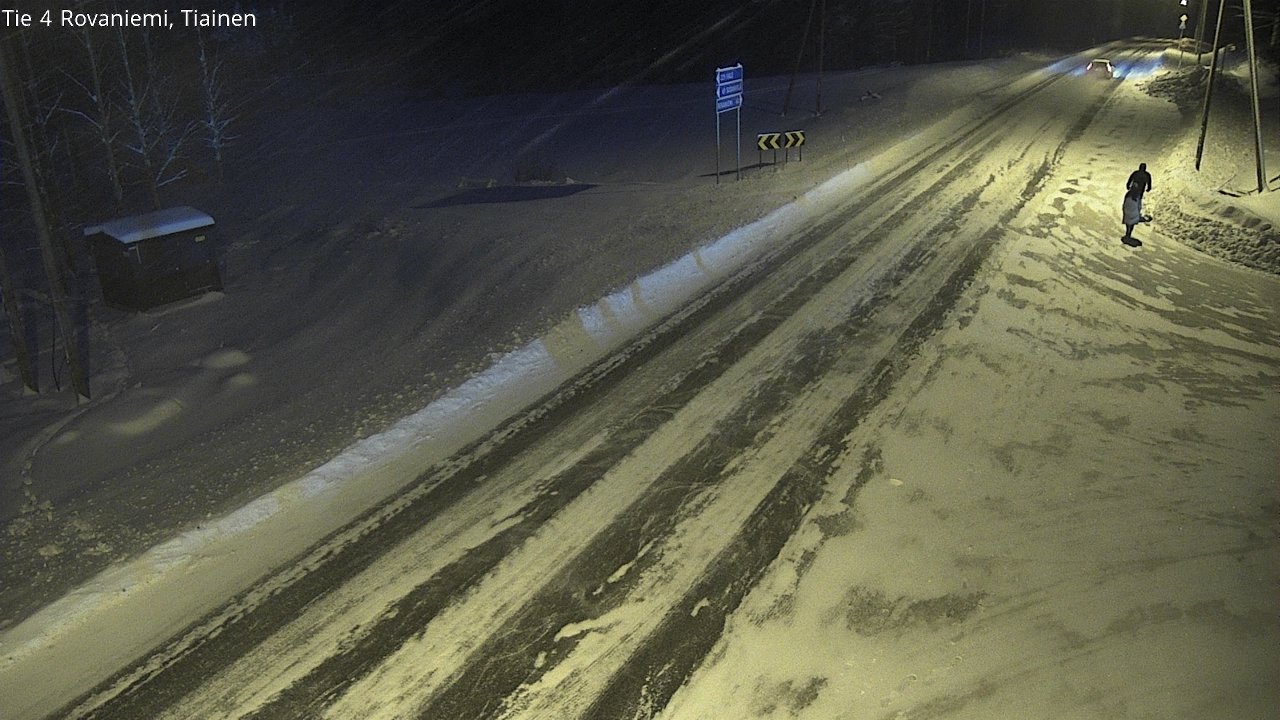 Kelikamerat Kuva Tie 4 Rovaniemi, Tiainen, Rovaniemi, Lappi