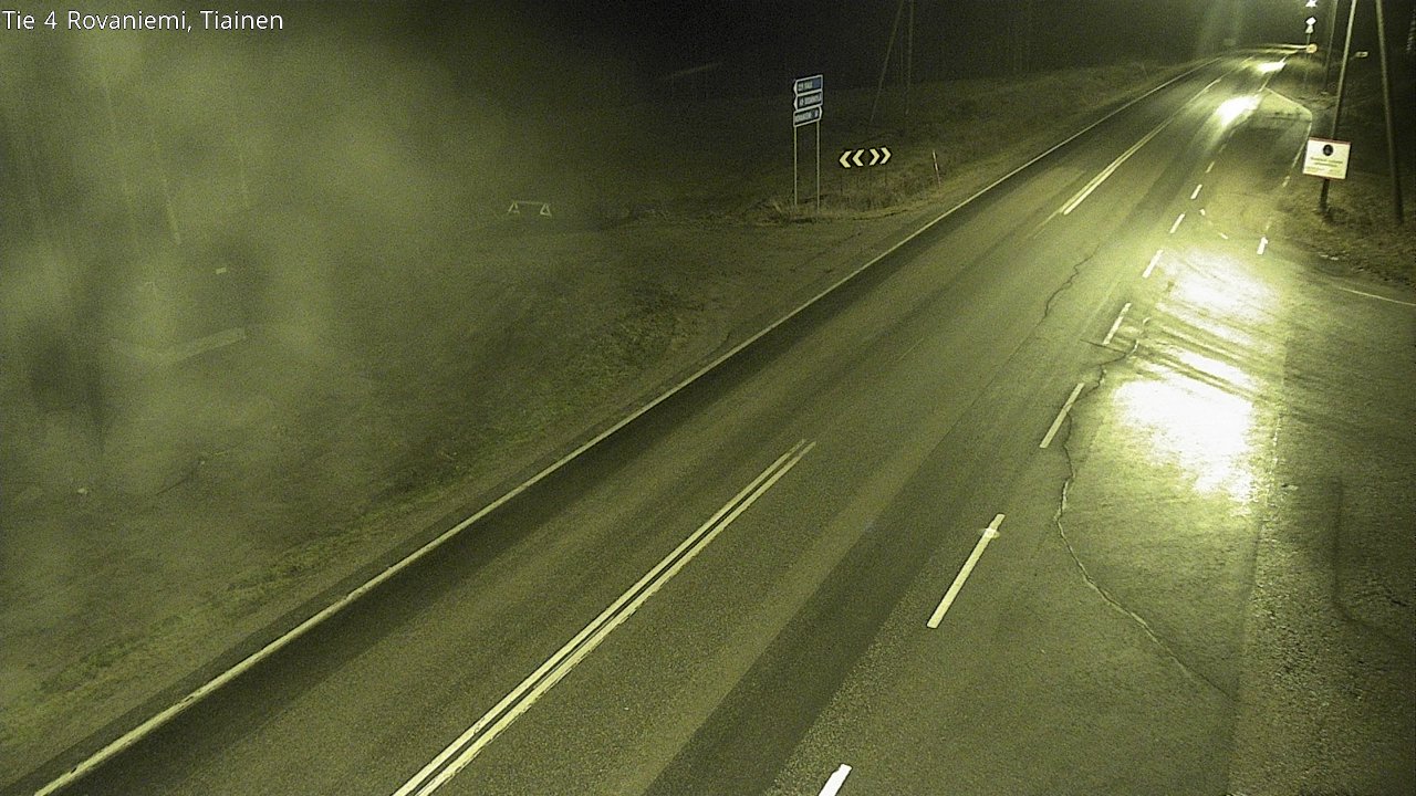 Kelikamerat Kuva Tie 4 Rovaniemi, Tiainen, Rovaniemi, Lappi