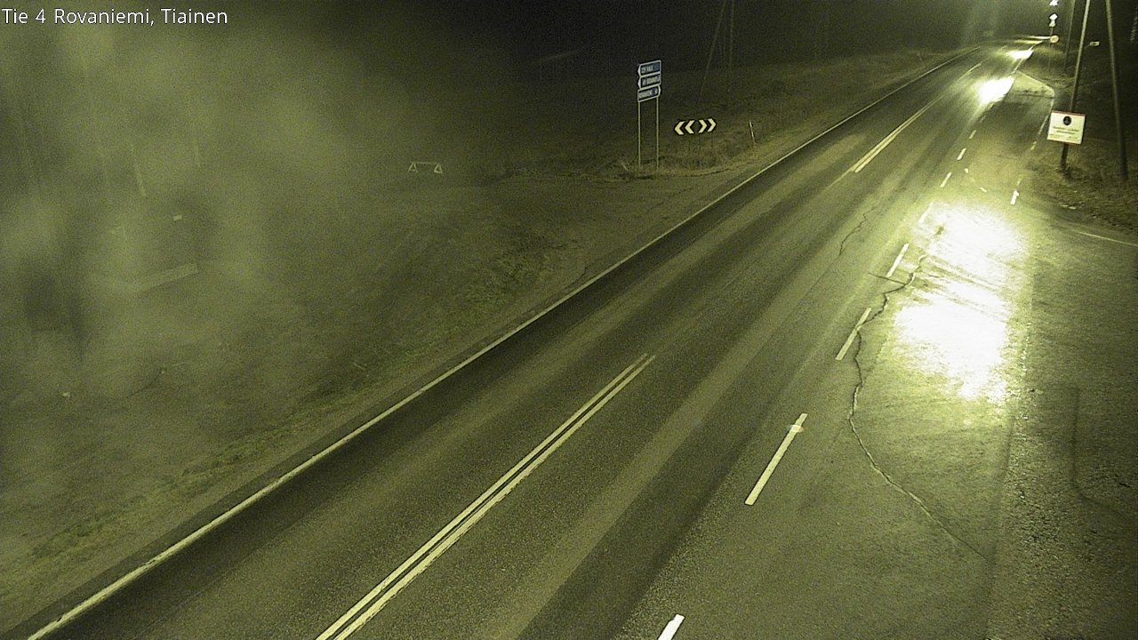 Kelikamerat Kuva Tie 4 Rovaniemi, Tiainen, Rovaniemi, Lappi