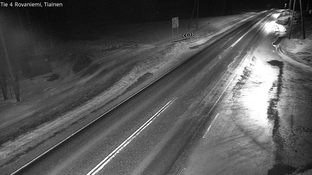 Kelikamerat Kuva Tie 4 Rovaniemi, Tiainen, Rovaniemi, Lappi