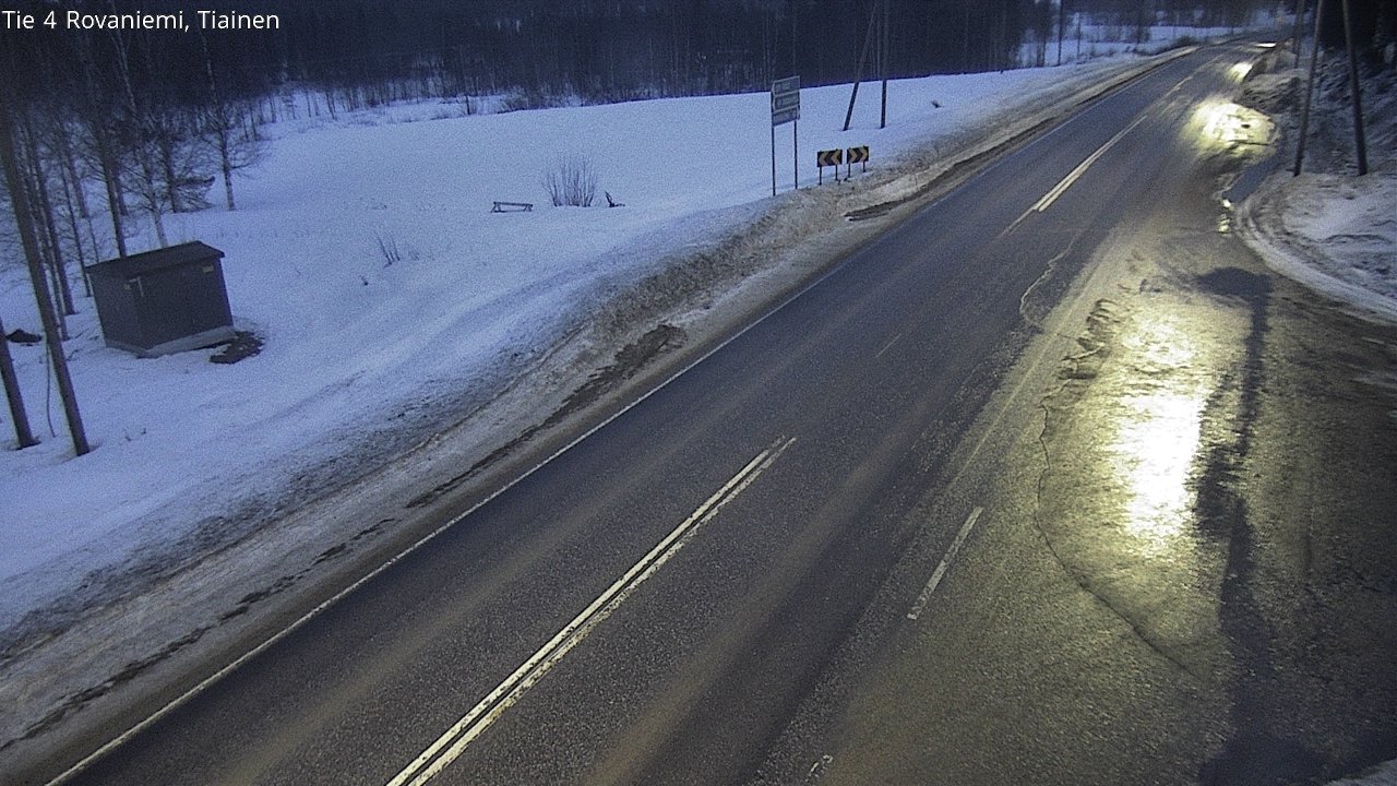 Kelikamerat Kuva Tie 4 Rovaniemi, Tiainen, Rovaniemi, Lappi