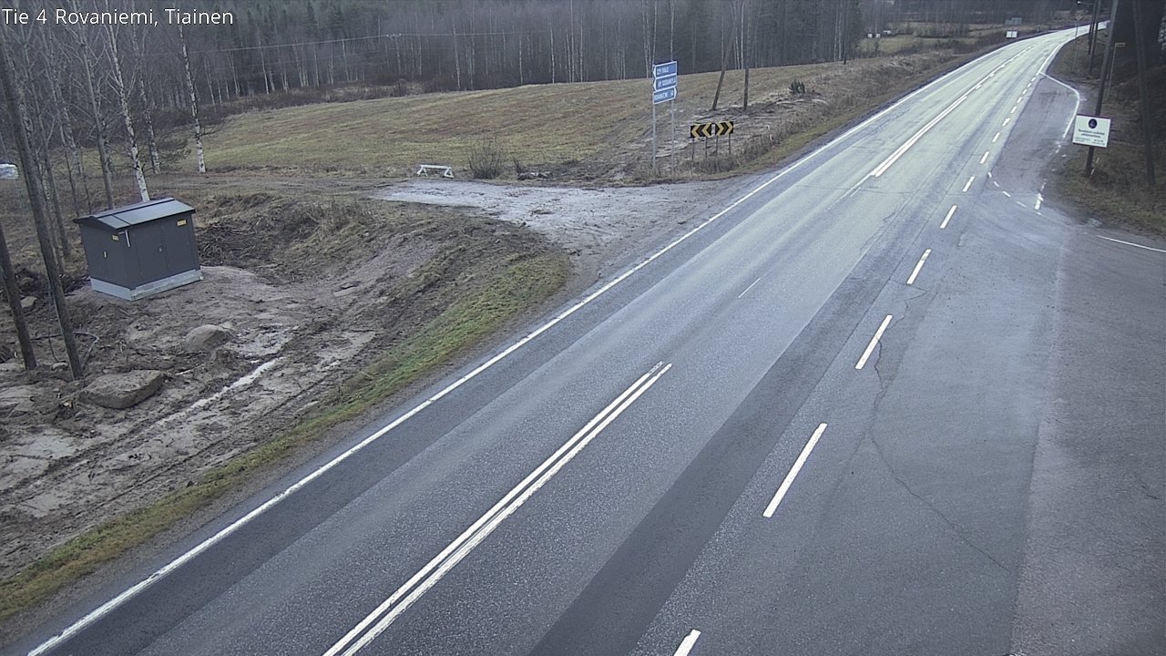 Kelikamerat Kuva Tie 4 Rovaniemi, Tiainen, Rovaniemi, Lappi