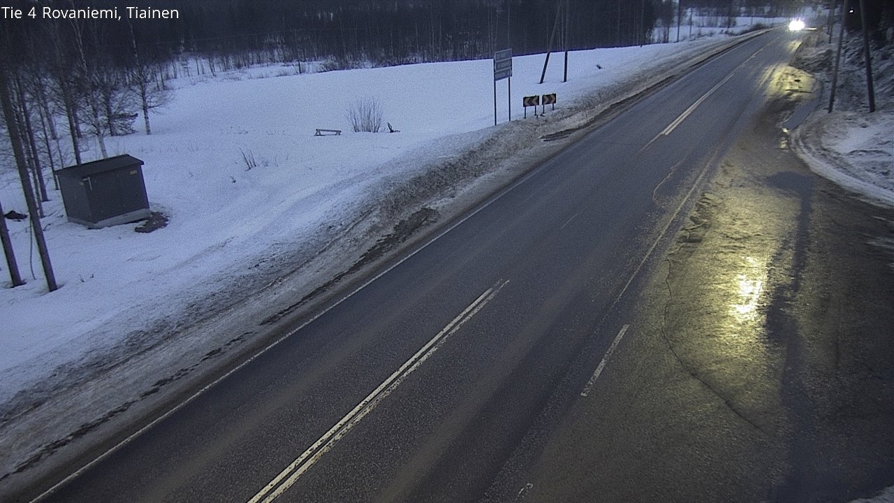 Kelikamerat Kuva Tie 4 Rovaniemi, Tiainen, Rovaniemi, Lappi