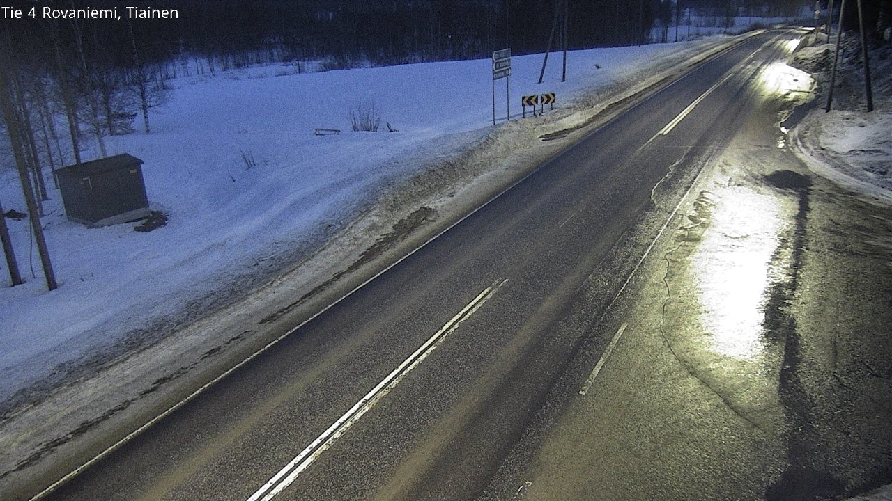 Kelikamerat Kuva Tie 4 Rovaniemi, Tiainen, Rovaniemi, Lappi