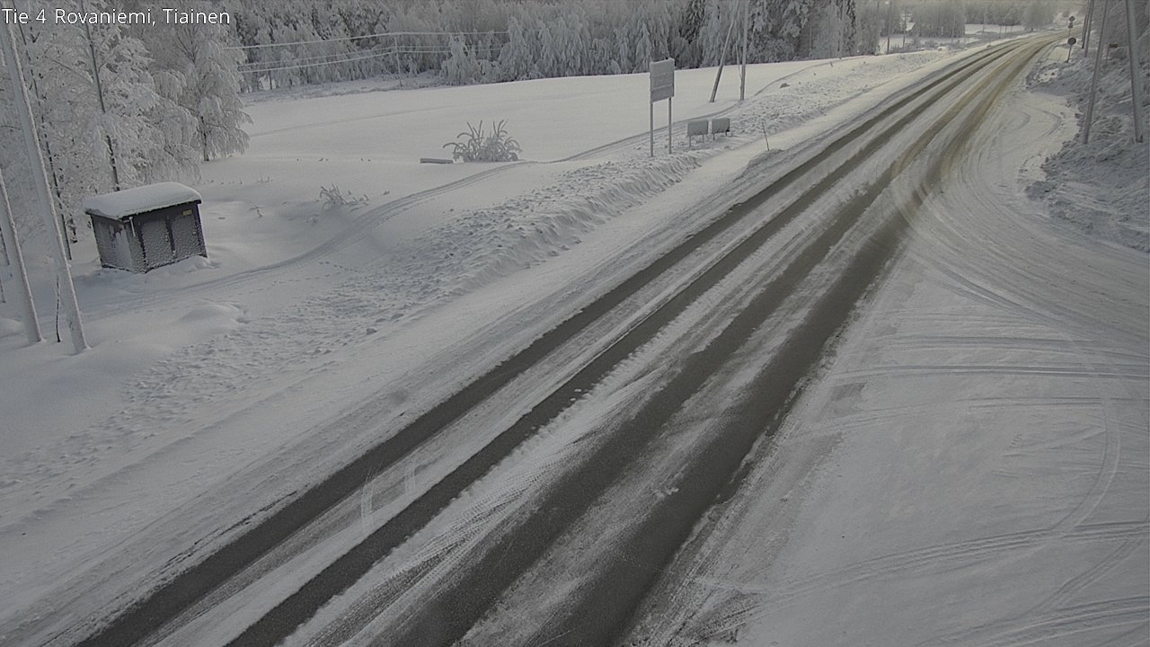 Kelikamerat Kuva Tie 4 Rovaniemi, Tiainen, Rovaniemi, Lappi