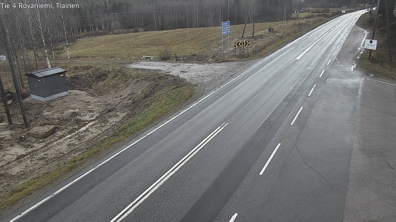 Kelikamerat Kuva Tie 4 Rovaniemi, Tiainen, Rovaniemi, Lappi