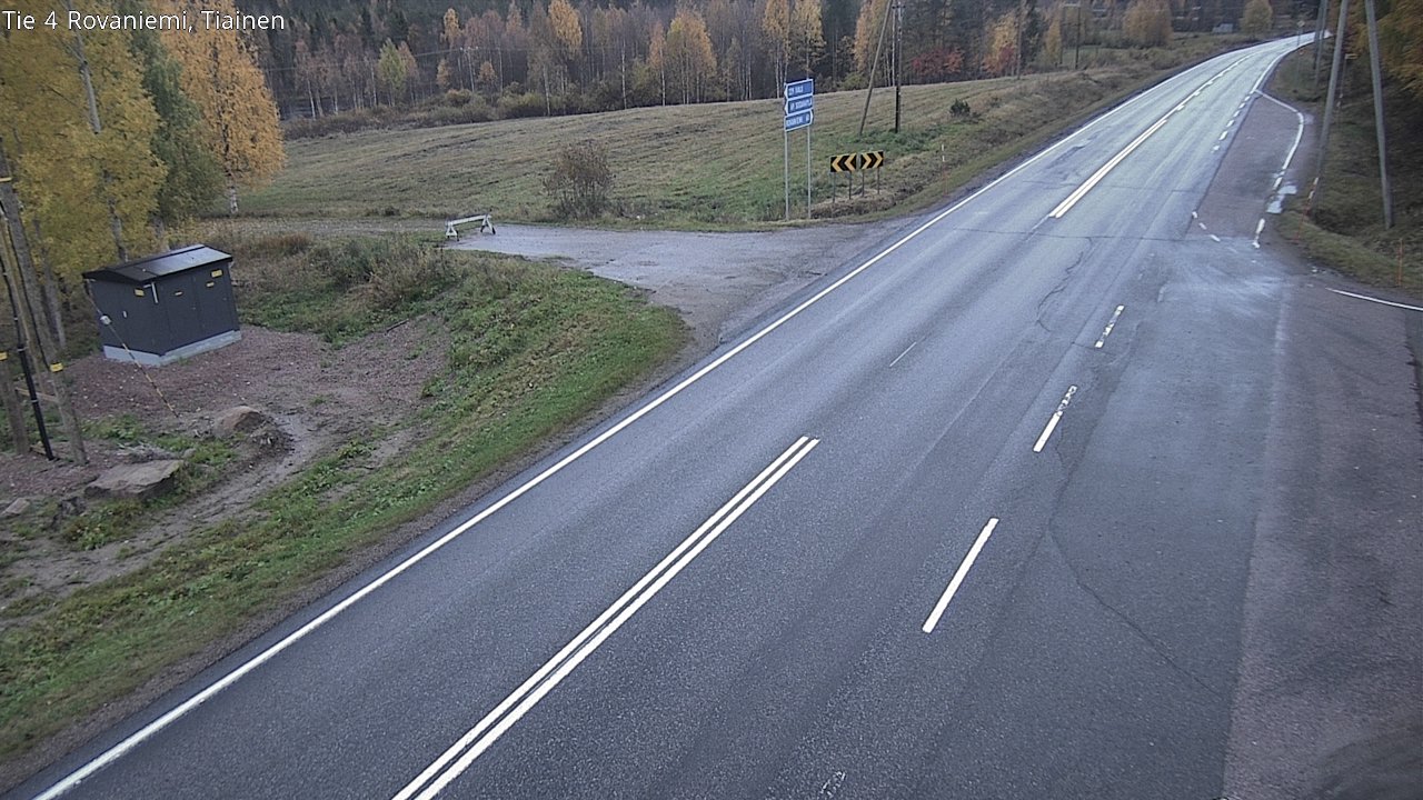 Kelikamerat Kuva Tie 4 Rovaniemi, Tiainen, Rovaniemi, Lappi