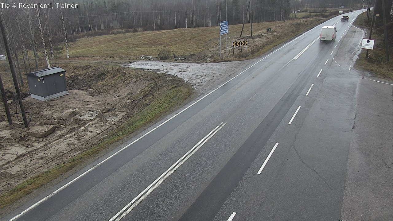 Kelikamerat Kuva Tie 4 Rovaniemi, Tiainen, Rovaniemi, Lappi