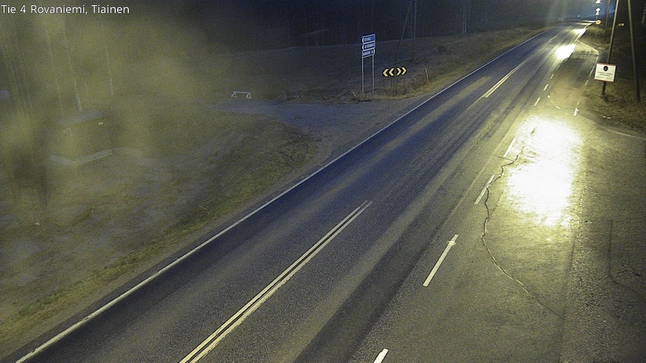 Kelikamerat Kuva Tie 4 Rovaniemi, Tiainen, Rovaniemi, Lappi