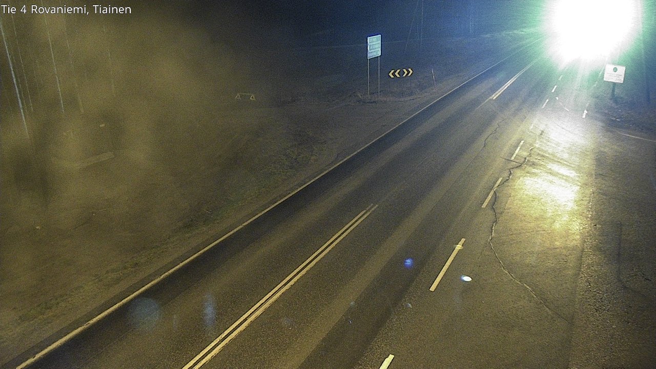 Kelikamerat Kuva Tie 4 Rovaniemi, Tiainen, Rovaniemi, Lappi