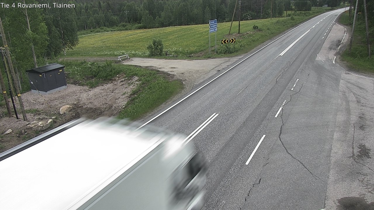 Kelikamerat Kuva Tie 4 Rovaniemi, Tiainen, Rovaniemi, Lappi