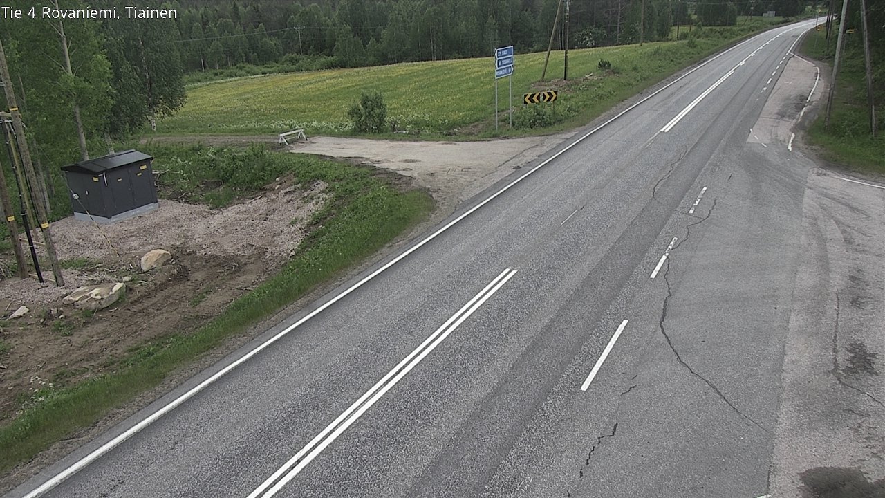 Kelikamerat Kuva Tie 4 Rovaniemi, Tiainen, Rovaniemi, Lappi