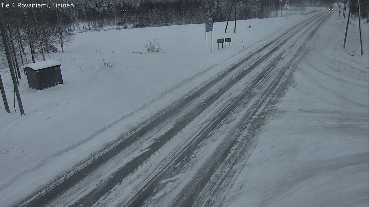 Kelikamerat Kuva Tie 4 Rovaniemi, Tiainen, Rovaniemi, Lappi