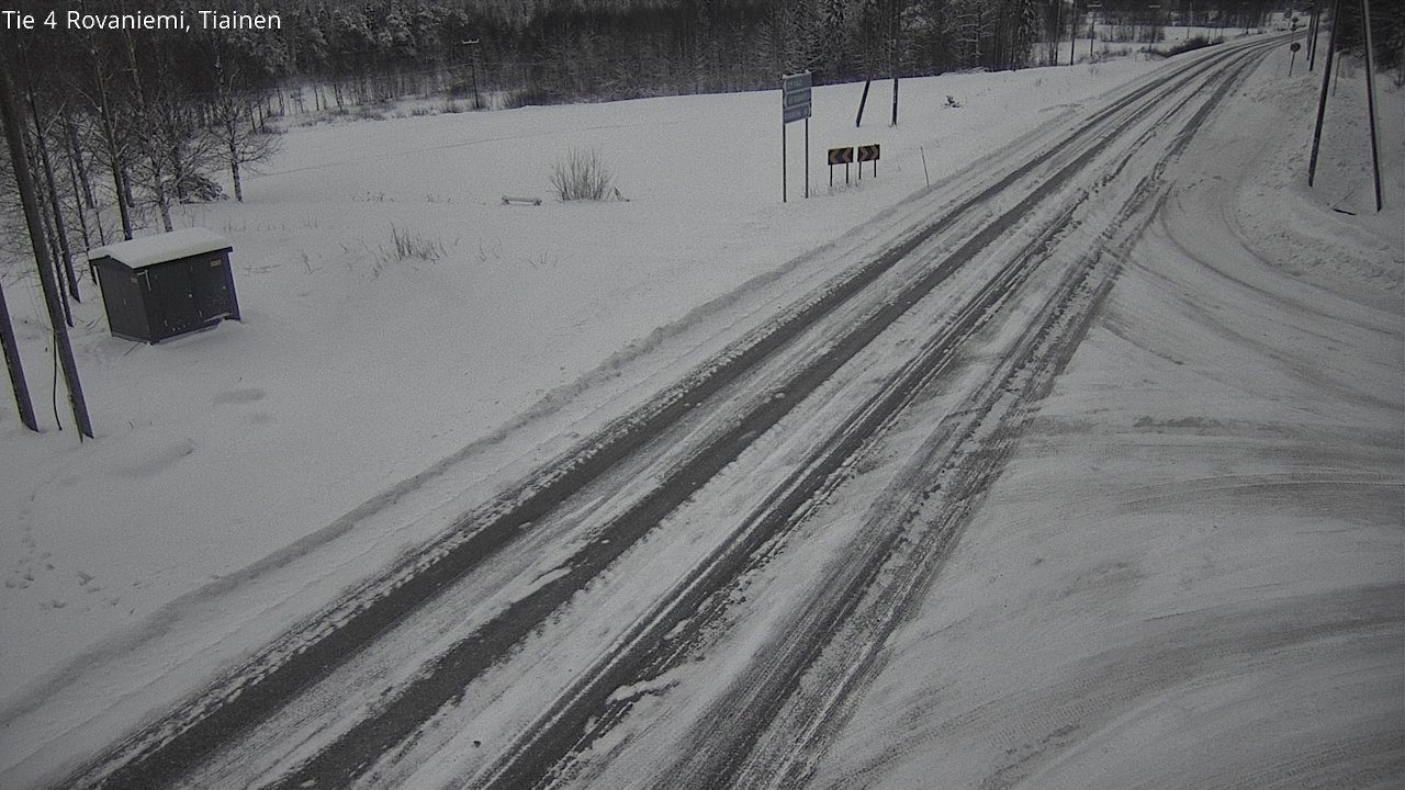 Kelikamerat Kuva Tie 4 Rovaniemi, Tiainen, Rovaniemi, Lappi