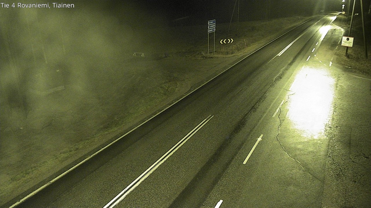 Kelikamerat Kuva Tie 4 Rovaniemi, Tiainen, Rovaniemi, Lappi