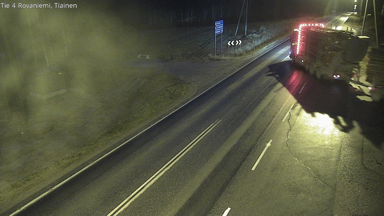 Kelikamerat Kuva Tie 4 Rovaniemi, Tiainen, Rovaniemi, Lappi