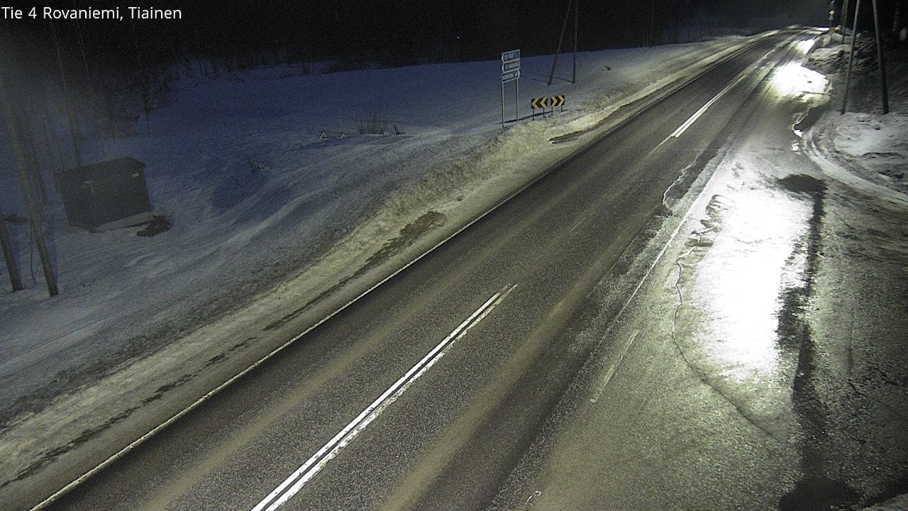 Kelikamerat Kuva Tie 4 Rovaniemi, Tiainen, Rovaniemi, Lappi