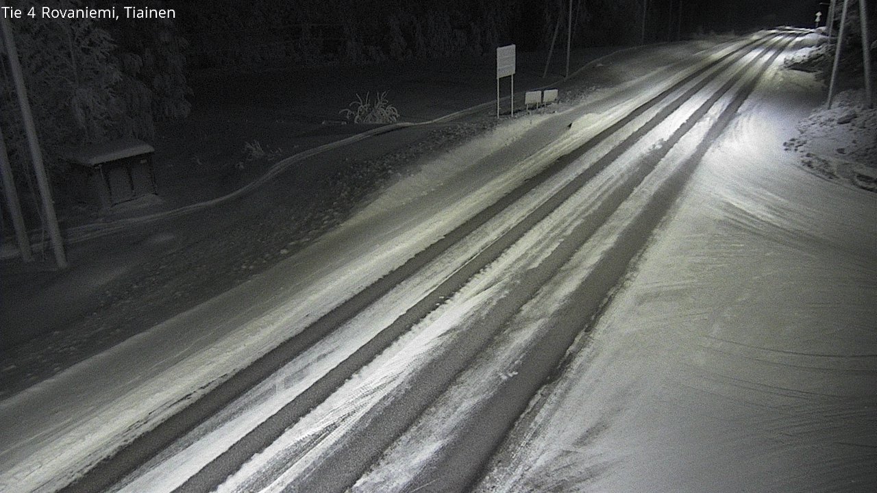 Kelikamerat Kuva Tie 4 Rovaniemi, Tiainen, Rovaniemi, Lappi