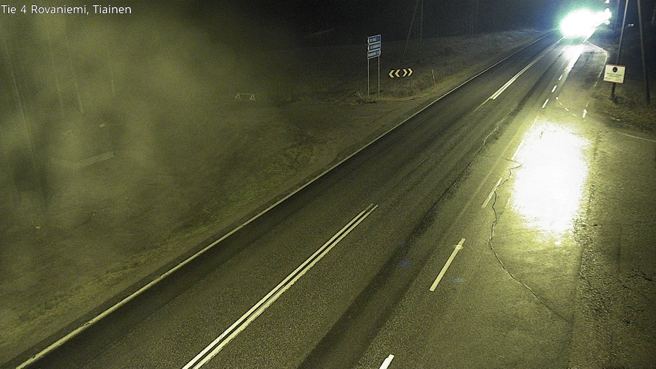 Kelikamerat Kuva Tie 4 Rovaniemi, Tiainen, Rovaniemi, Lappi