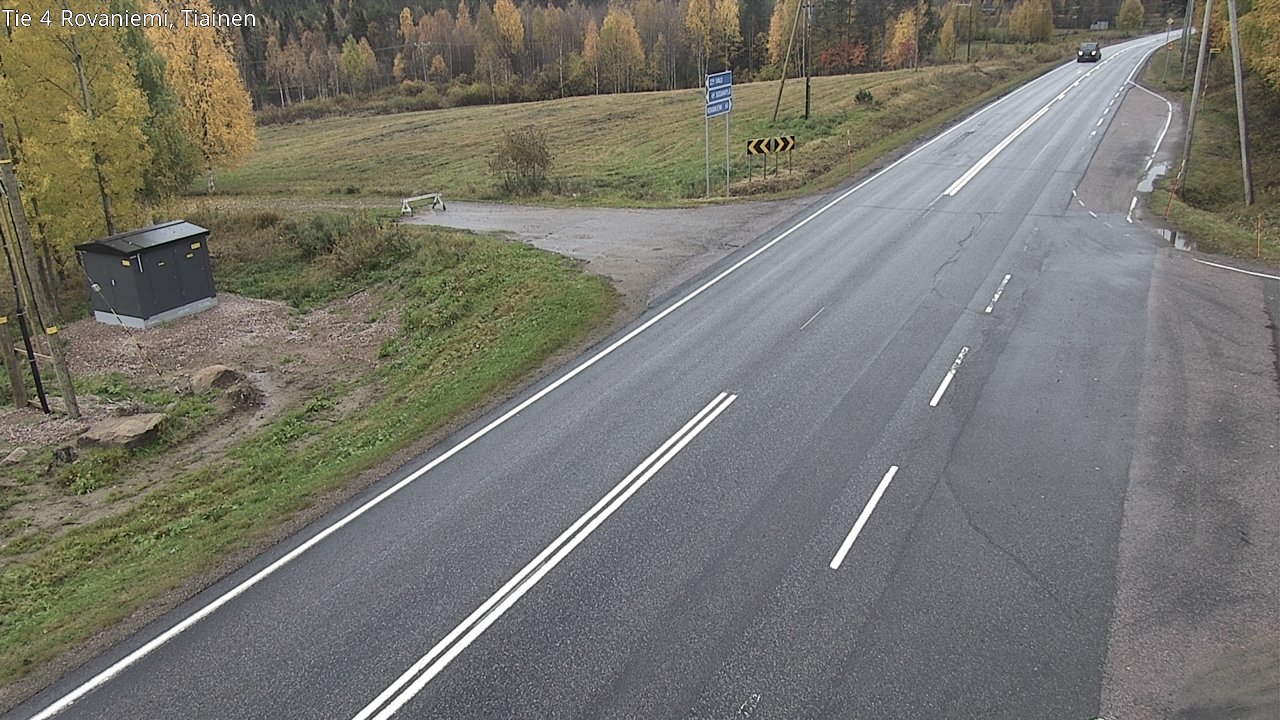 Kelikamerat Kuva Tie 4 Rovaniemi, Tiainen, Rovaniemi, Lappi