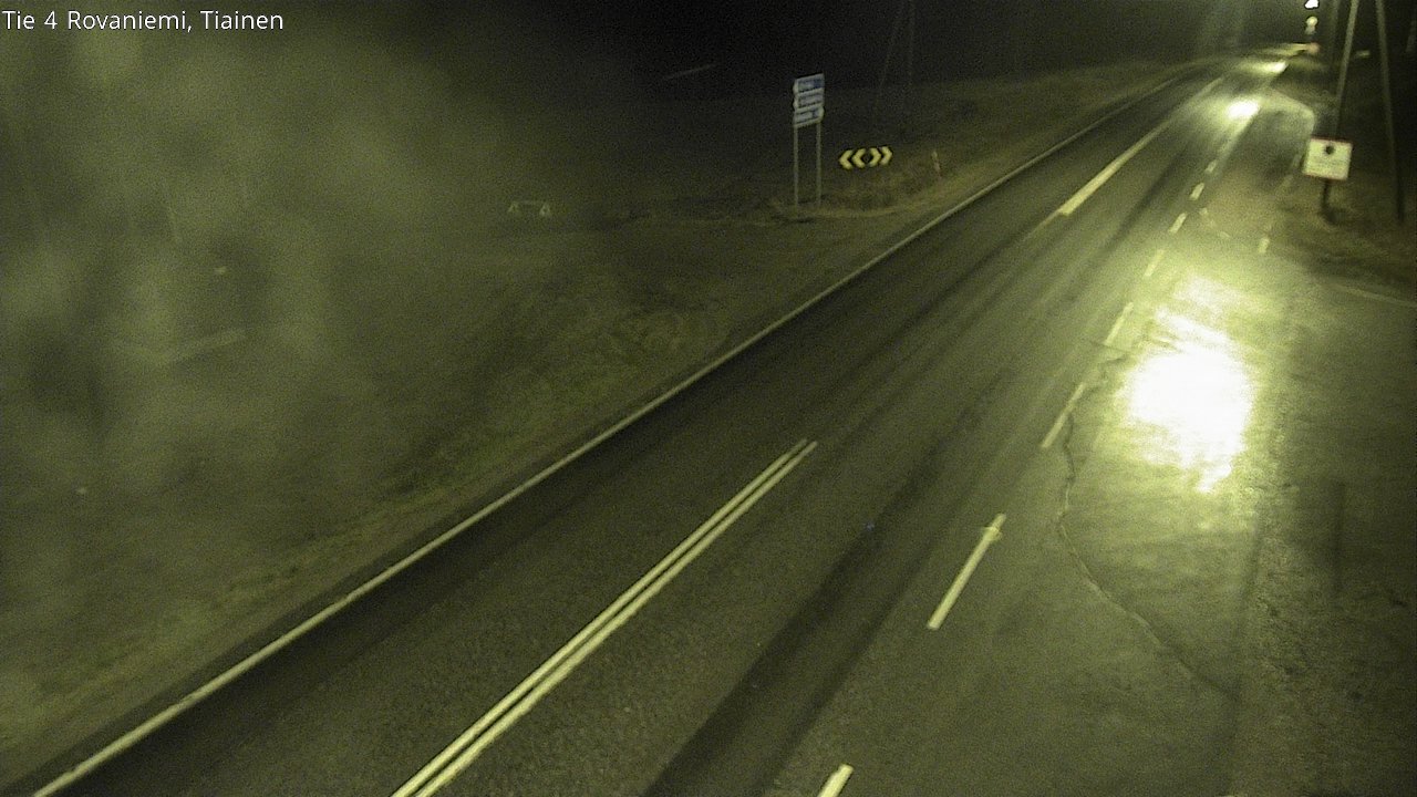 Kelikamerat Kuva Tie 4 Rovaniemi, Tiainen, Rovaniemi, Lappi