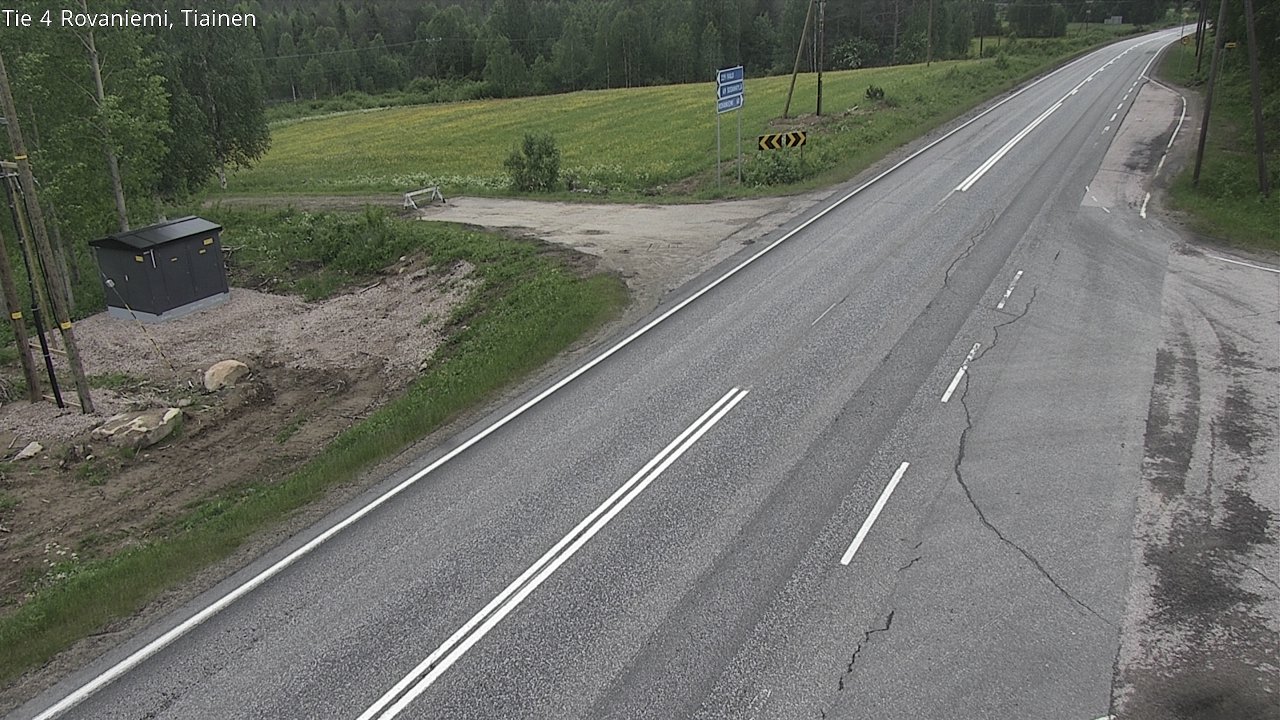 Kelikamerat Kuva Tie 4 Rovaniemi, Tiainen, Rovaniemi, Lappi