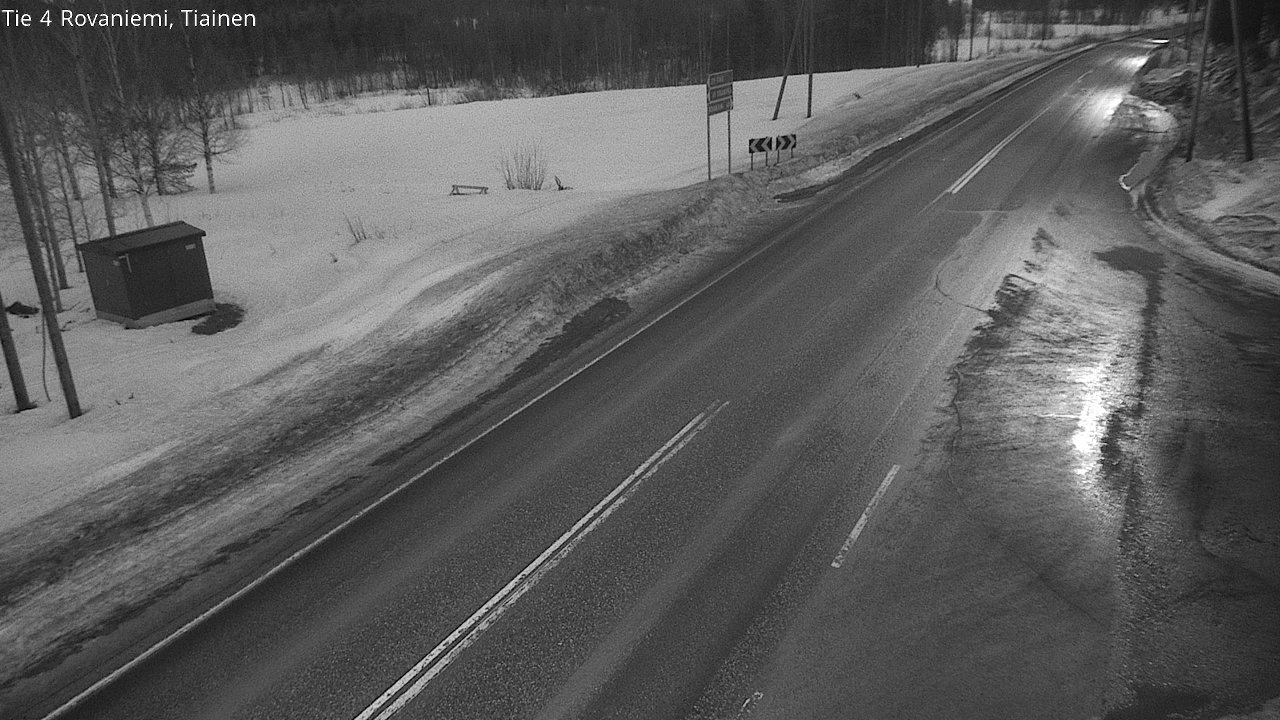 Kelikamerat Kuva Tie 4 Rovaniemi, Tiainen, Rovaniemi, Lappi