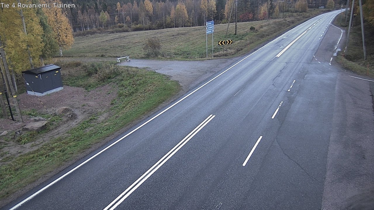 Kelikamerat Kuva Tie 4 Rovaniemi, Tiainen, Rovaniemi, Lappi
