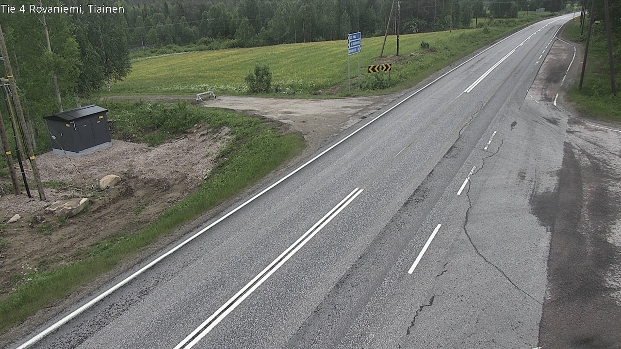 Kelikamerat Kuva Tie 4 Rovaniemi, Tiainen, Rovaniemi, Lappi