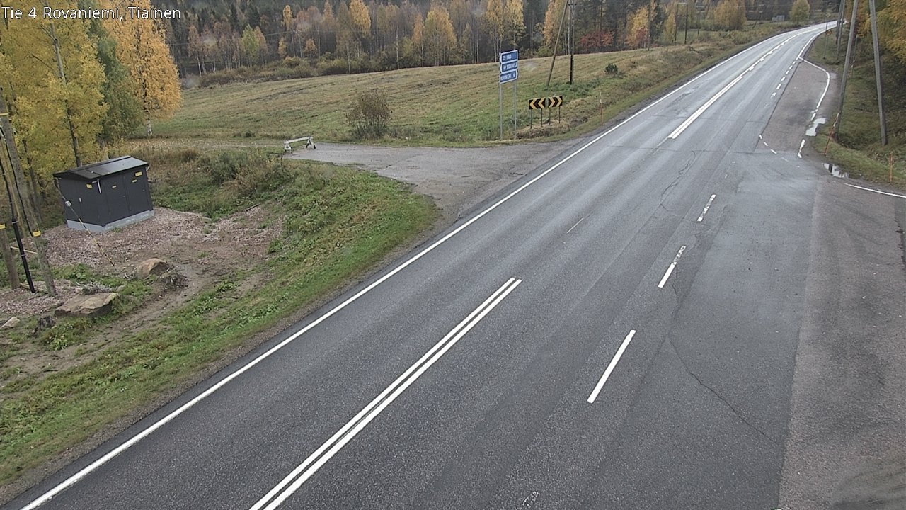 Kelikamerat Kuva Tie 4 Rovaniemi, Tiainen, Rovaniemi, Lappi