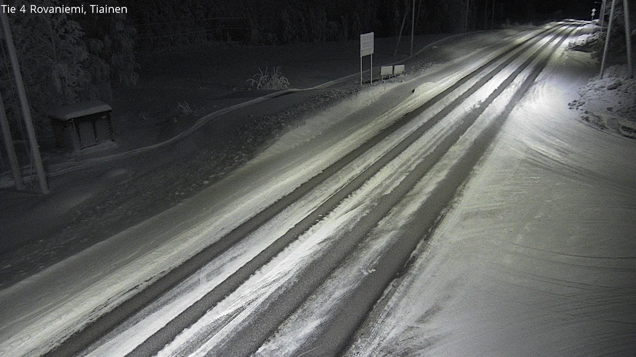 Kelikamerat Kuva Tie 4 Rovaniemi, Tiainen, Rovaniemi, Lappi