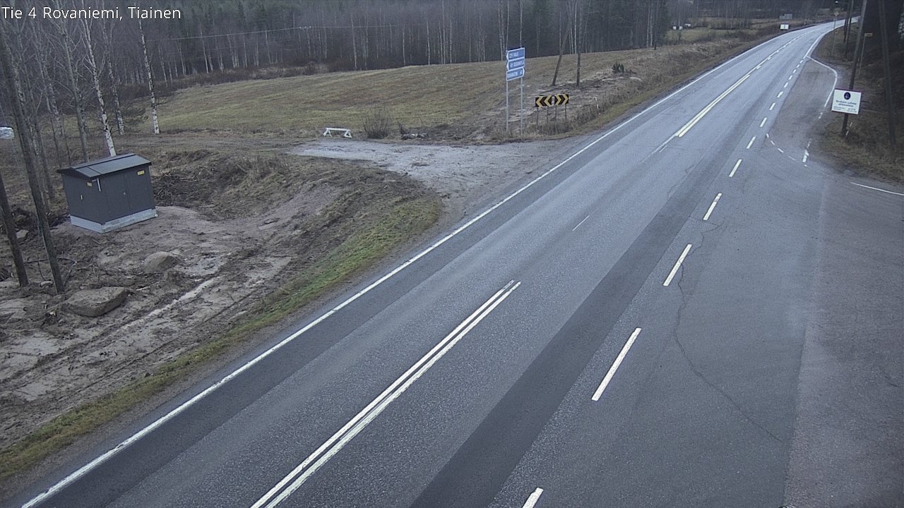 Kelikamerat Kuva Tie 4 Rovaniemi, Tiainen, Rovaniemi, Lappi