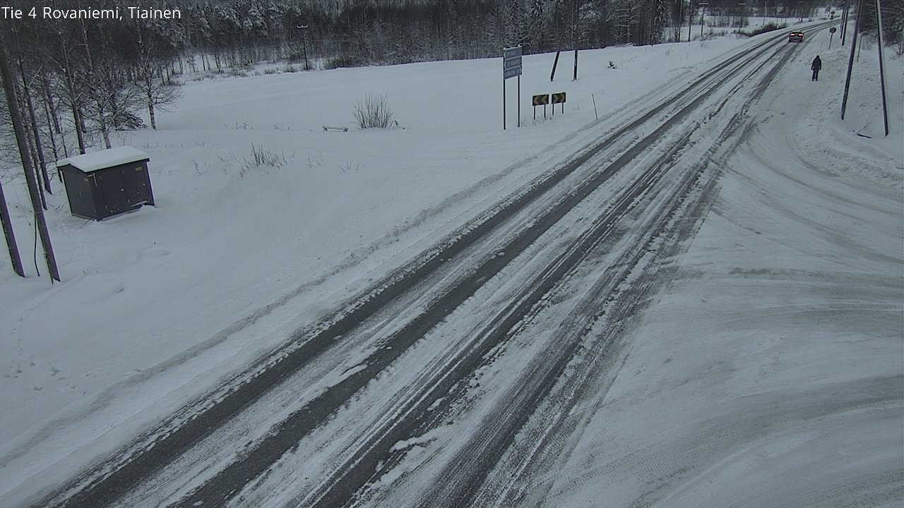 Kelikamerat Kuva Tie 4 Rovaniemi, Tiainen, Rovaniemi, Lappi