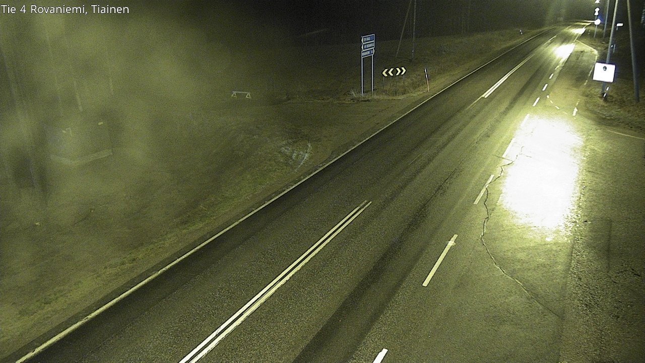 Kelikamerat Kuva Tie 4 Rovaniemi, Tiainen, Rovaniemi, Lappi