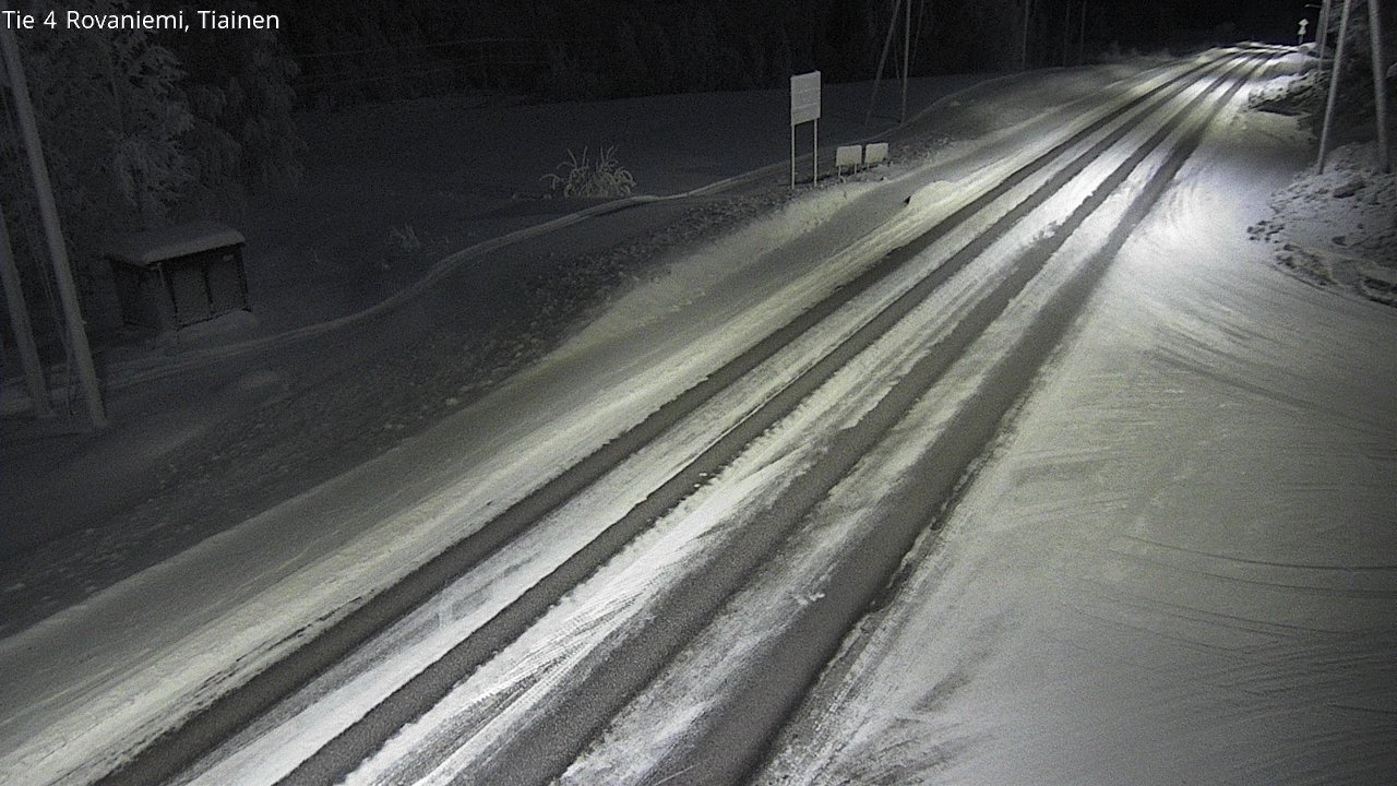 Kelikamerat Kuva Tie 4 Rovaniemi, Tiainen, Rovaniemi, Lappi