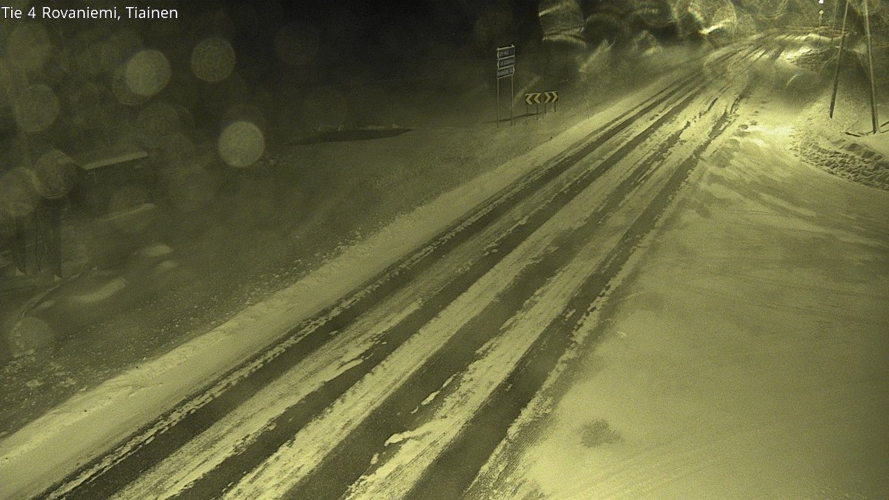 Kelikamerat Kuva Tie 4 Rovaniemi, Tiainen, Rovaniemi, Lappi