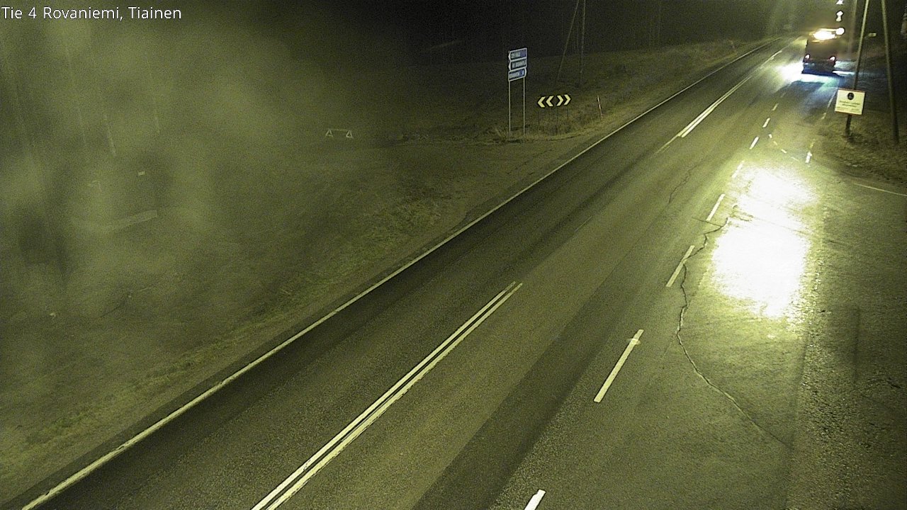 Kelikamerat Kuva Tie 4 Rovaniemi, Tiainen, Rovaniemi, Lappi
