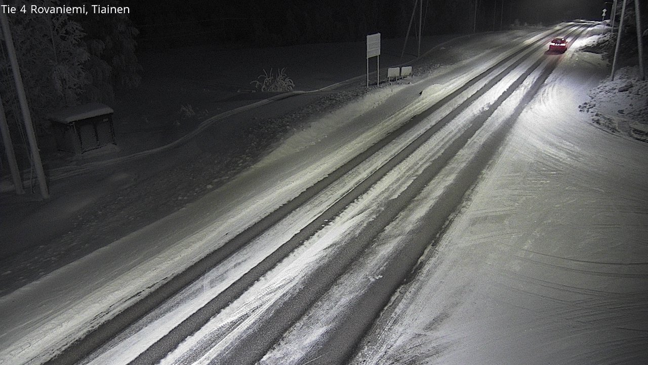 Kelikamerat Kuva Tie 4 Rovaniemi, Tiainen, Rovaniemi, Lappi