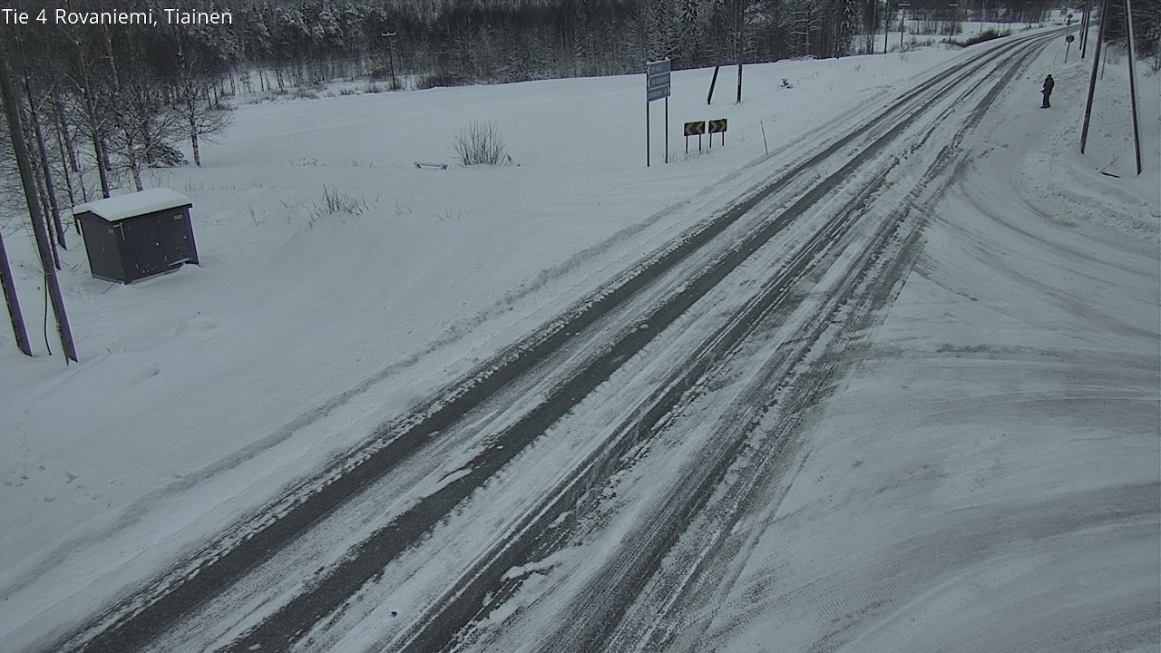 Kelikamerat Kuva Tie 4 Rovaniemi, Tiainen, Rovaniemi, Lappi