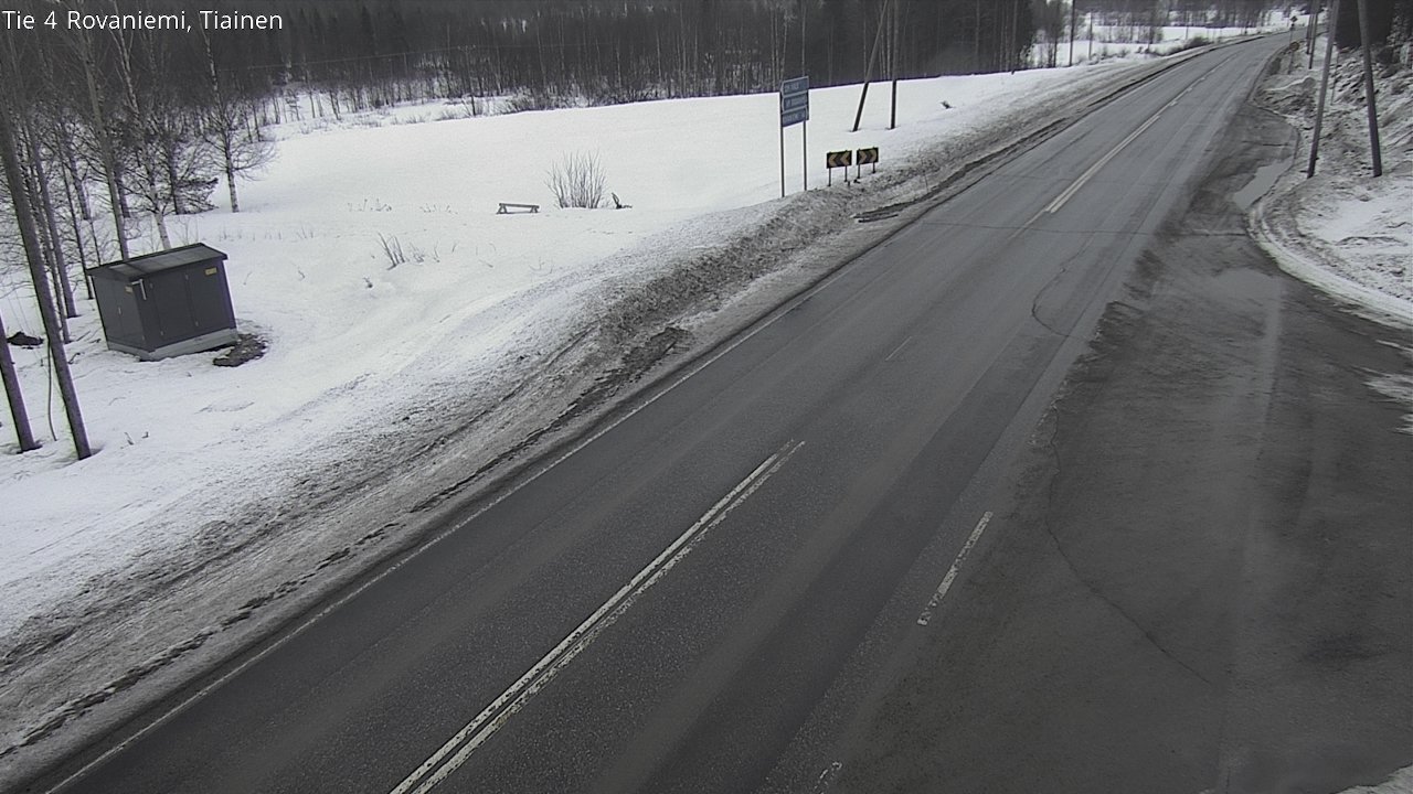 Kelikamerat Kuva Tie 4 Rovaniemi, Tiainen, Rovaniemi, Lappi