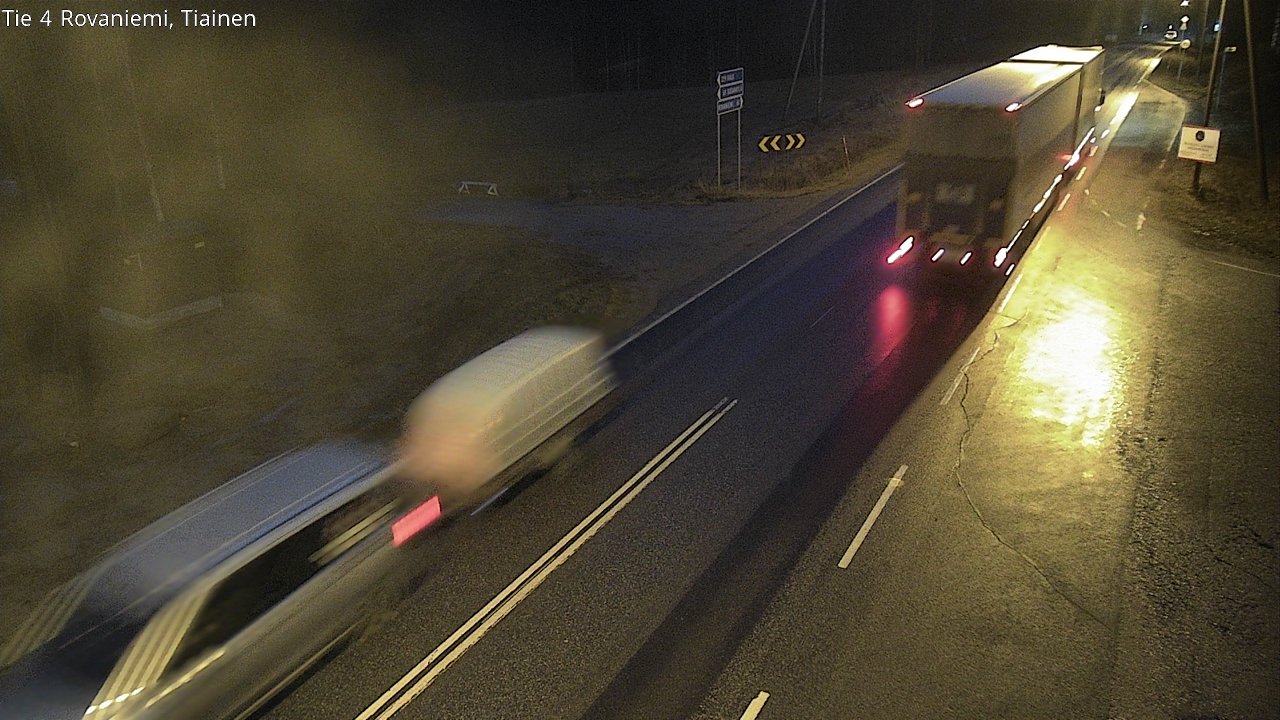 Kelikamerat Kuva Tie 4 Rovaniemi, Tiainen, Rovaniemi, Lappi