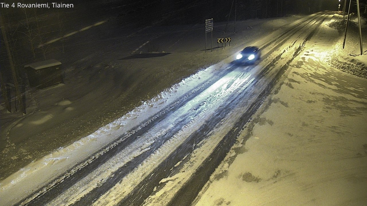 Kelikamerat Kuva Tie 4 Rovaniemi, Tiainen, Rovaniemi, Lappi